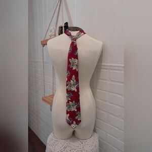 Red Hawaiian Tie